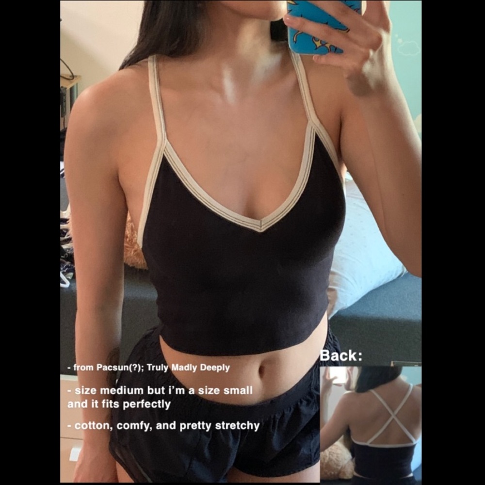 Pacsun black tank top